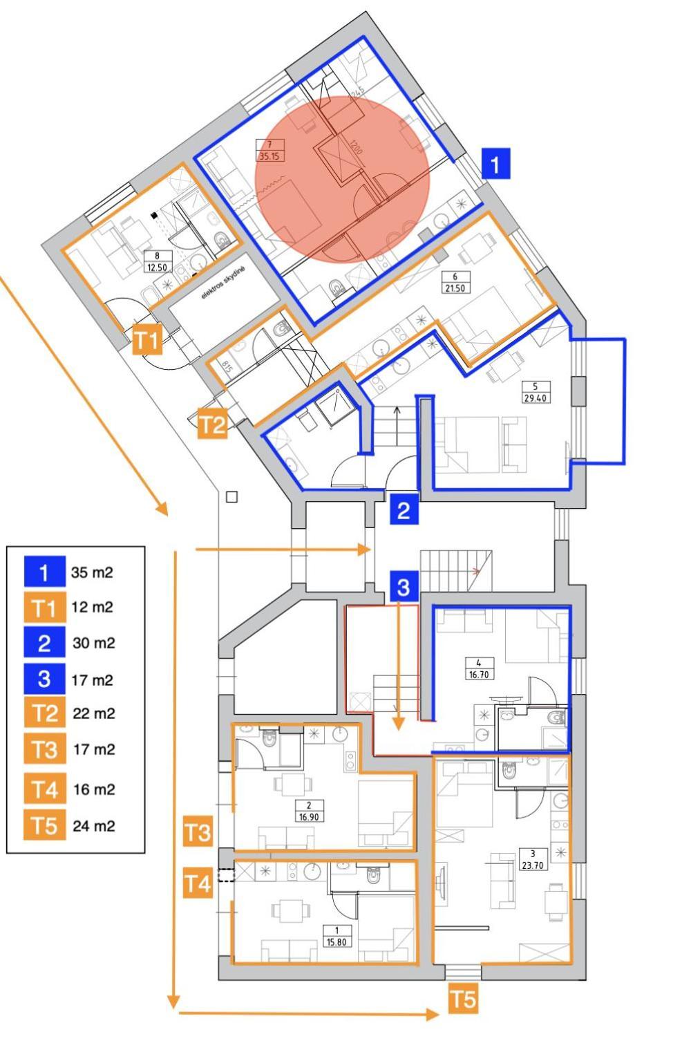 Tilzes Studio Apartaments, Self Check-In, Free Parking, Comfort Klaipeda Room photo